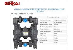 Pompe AODD en aluminium GK40