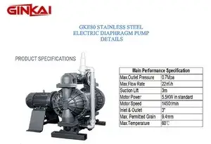 Pompe EODD en aluminium GKE80 (1)