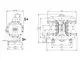 Pompe à membrane pneumatique en aluminium 3"