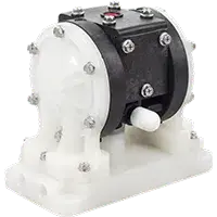 Pompe à double diaphragme actionnée par air