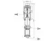 Pompe à piston pneumatique en acier inoxydable, 3:1