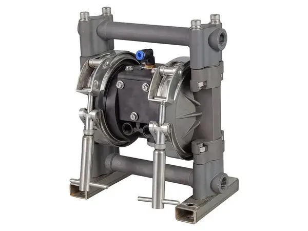 Pompe pneumatique à membrane aluminium