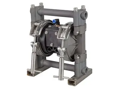Pompe pneumatique à membrane aluminium