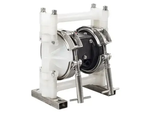 Pompe à double membrane pneumatique en PP 3/8"