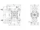 Pompe AODD en PP 3/4"