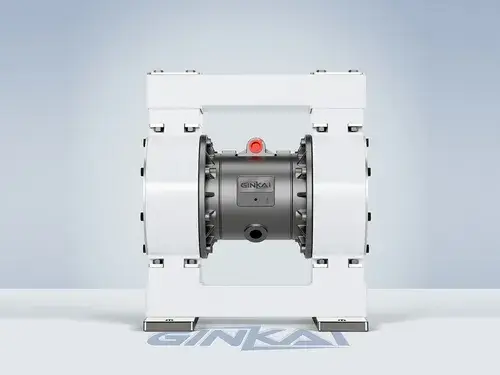 Pompe à membrane pneumatique en PTFE 1"