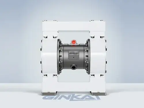 1-Corps de pompe en PTFE avec intermédiaire en acier inoxydable