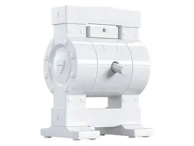 Pompe pneumatique à double membrane en  PTFE