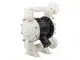 Pompe à membrane pneumatique en PVDF 1"