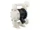 Pompe à membrane pneumatique en PVDF 1"