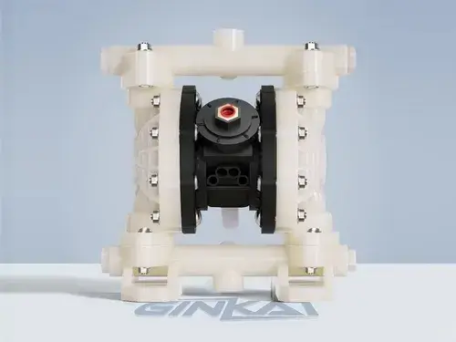 Pompe AODD à double membrane pneumatique en PVDF 1/2"
