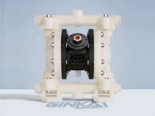 Pompe AODD à double membrane pneumatique en PVDF 1/2"