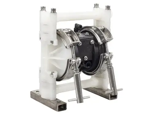 Pompe à double membrane pneumatique en PVDF 3/8"