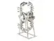 Pompe à double membrane pneumatique sanitaire 1-1/2"