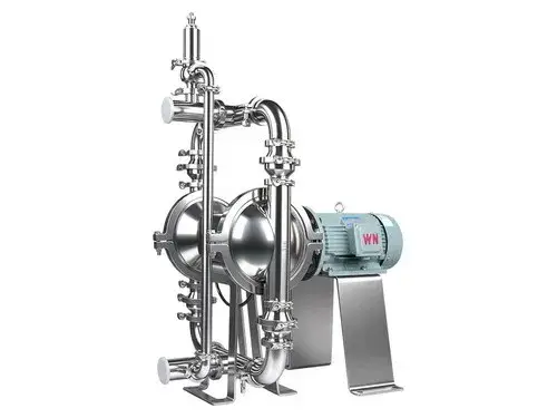 Pompe à double membrane électrique sanitaire 1"