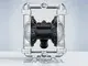Pompe tout en acier inoxydable 1-1/2", orifices filetés latéraux