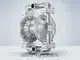 Pompe tout en acier inoxydable 1-1/2", orifices filetés avec sortie centrale