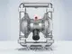 Pompe tout en acier inoxydable 1-1/2", orifices filetés avec sortie centrale