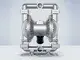 Pompe tout en acier inoxydable 1-1/2", orifices filetés avec sortie centrale