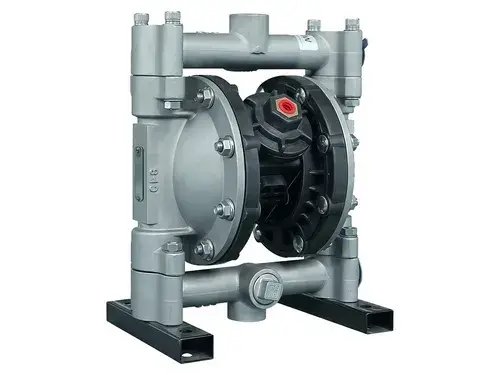 Pompe à double membrane pneumatique en acier inoxydable 3/4"