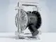Pompe à membrane pneumatique en acier inoxydable 1"