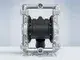 Pompe à membrane pneumatique en acier inoxydable 1"