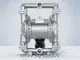 Pompe tout en acier inoxydable 1" avec sortie centrale