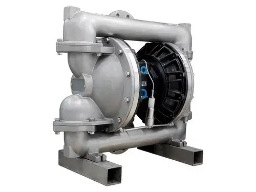 Pompe à membrane en acier inoxydable pour service de confinement 3"