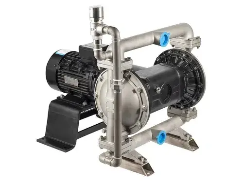 Pompe à double membrane électrique en acier inoxydable 1-1/2"