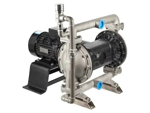 Pompe à double membrane électrique en acier inoxydable 1-1/2"